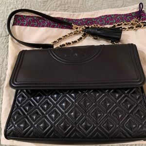 Tory Burch Black Fleming Bag